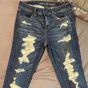 American eagle stretch jeans size 8 regular